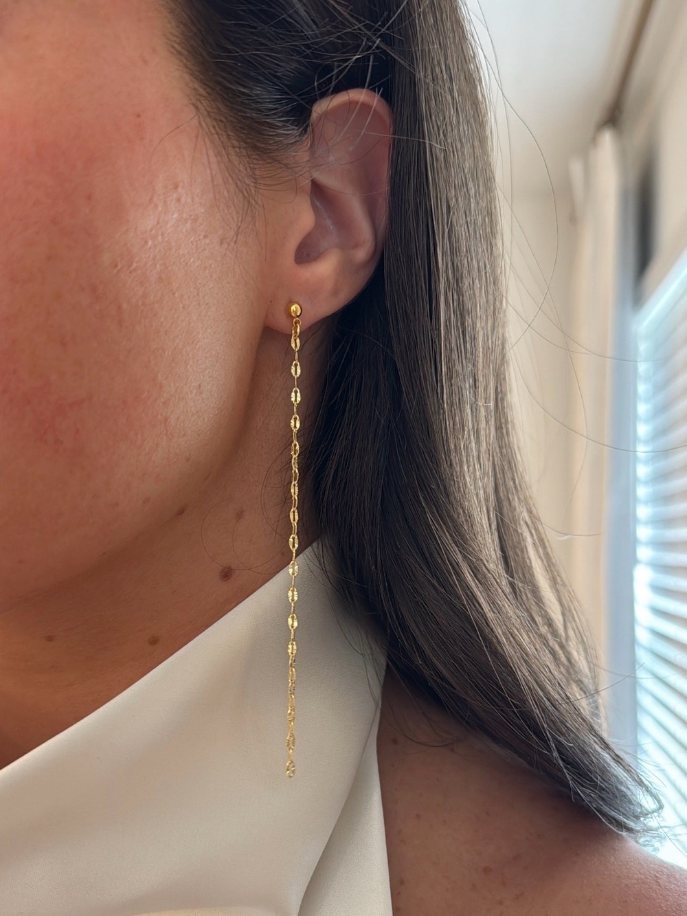 Chain duster earrings (like Ring Concierge!)